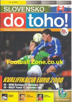 Slovakia v Wales 2007