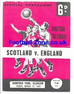 Scotland v England 1963