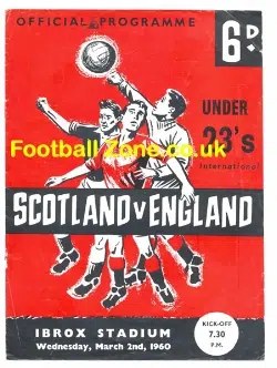 Scotland v England 1960 - U23 - Jimmy Greaves