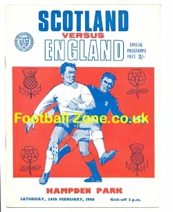 Scotland v England 1968 - Archie Gemmell