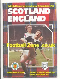 Scotland v England 1980 - Scottish v English