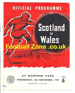 Scotland v Wales 1959