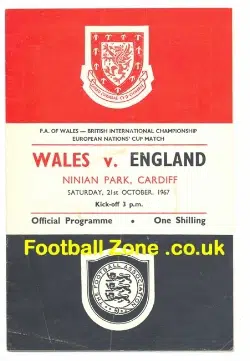 Wales v England 1967