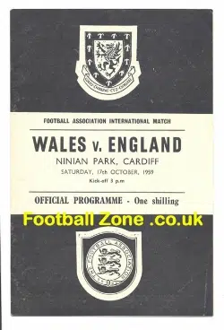 Wales v England 1959 – Brian Clough Debut