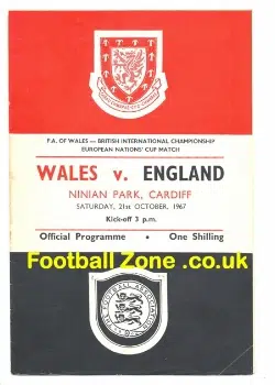 Wales v England 1967