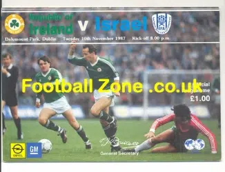 Ireland v Israel 1987