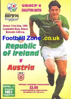Ireland v Austria 1995