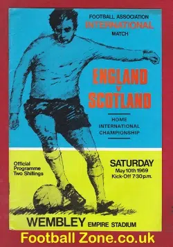 England v Scotland 1969 – Wembley