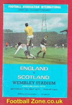 England v Scotland 1973