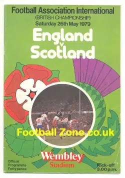 England v Scotland 1979 – Wembley