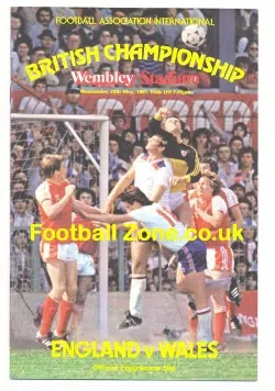 England v Wales 1981