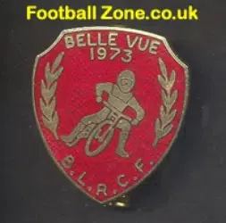 Belle Vue Aces Speedway Badge 1973 BLRCF