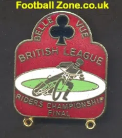 Belle Vue Aces Speedway Badge Riders Championship Final