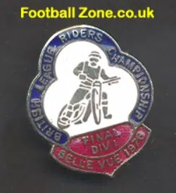 Belle Vue Aces Speedway Badge 1976 League Riders Final