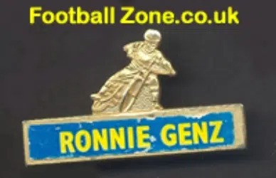 Ronnie Genz Speedway Badge