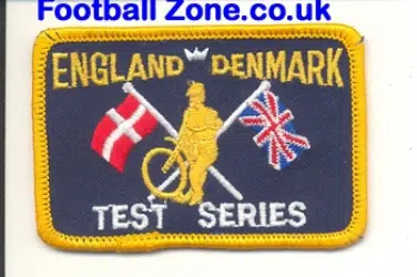 England Speedway v Denmark Speedway Cloth Badge – Test Series