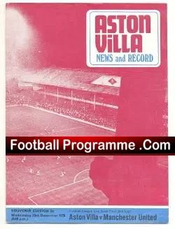 Aston Villa v Manchester United 1970 – League Cup Semi Final