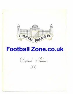 Crystal Palace v Carlisle United 1966