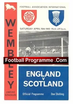England v Scotland 1965 – Nobby Stiles First Match