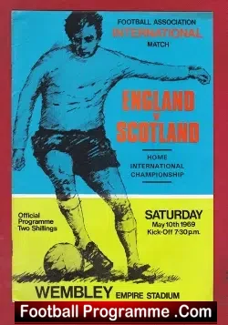 England v Scotland 1969 – Wembley