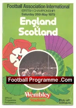 England v Scotland 1979 – Wembley