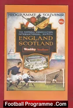 England v Scotland 1981 – 1980s