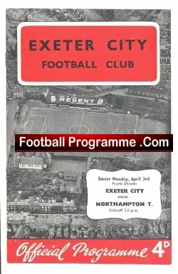 Exeter City v Northampton Town 1961