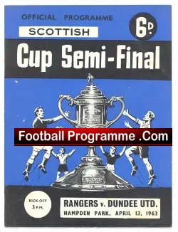 Glasgow Rangers v Dundee United 1963 – Semi Final