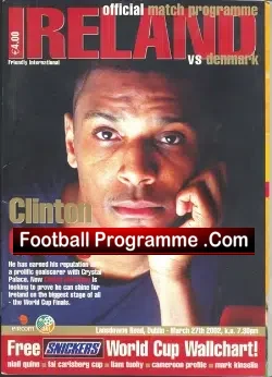 Ireland v Denmark 2002