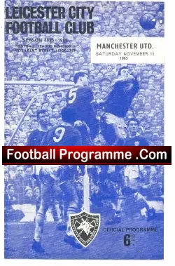 Leicester City v Manchester United 1965