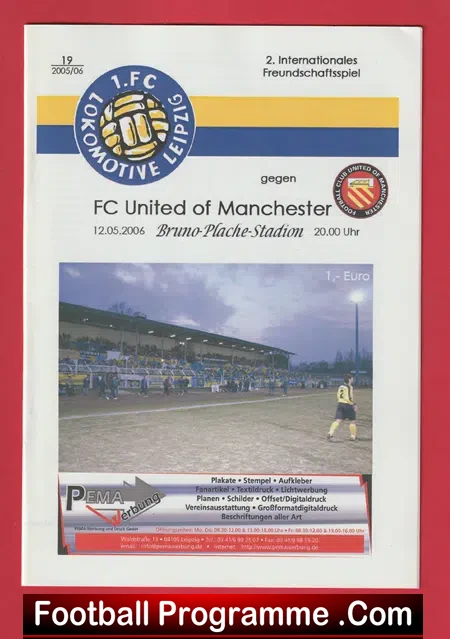 Leipzig Lokomotive v FC United Of Manchester 2006 – Germany