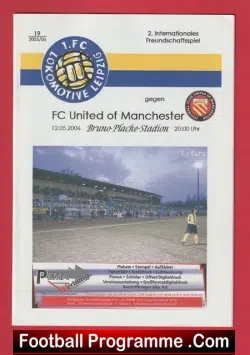 Leipzig Lokomotive v FC United Of Manchester 2006 – Germany