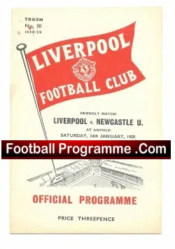 Liverpool v Newcastle United 1959