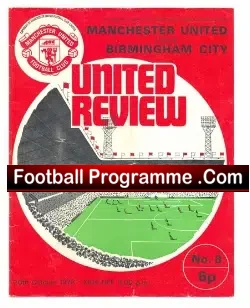 Manchester United v Birmingham City 1973 – Alex Stepney Scored
