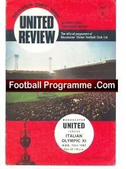 Manchester United v Italian Olympic 1967