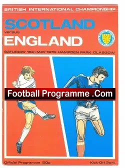 Scotland v England 1976