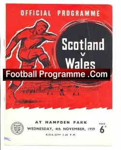 Scotland v Wales 1959