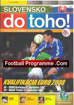 Slovakia v Wales 2007
