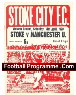 Stoke City v Manchester United 1973 – Peter Fletcher Debut