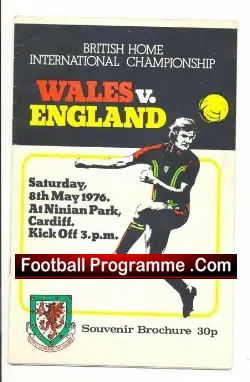 Wales v England 1976