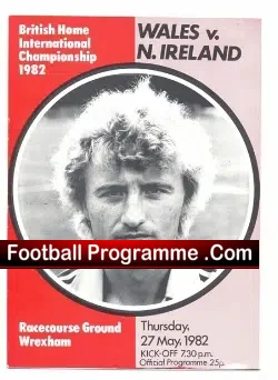 Wales v Northern Ireland 1982