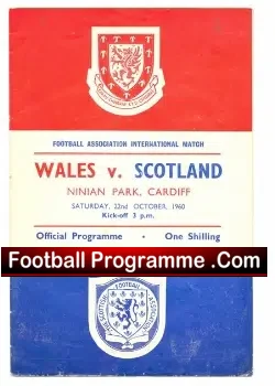Wales v Scotland 1960