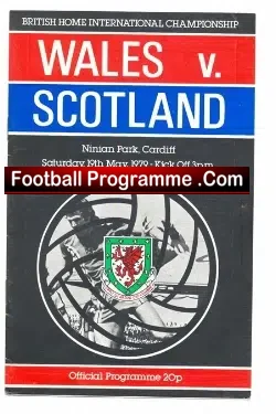 Wales v Scotland 1979