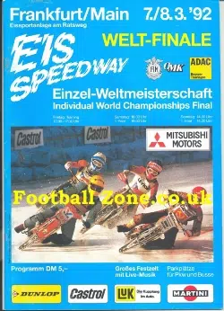 EIS Speedway Final 1992 Weltmeisterschaft