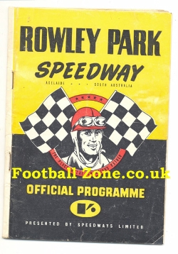 Australia Speedway 1963 – Rowley Park