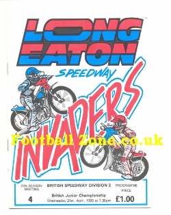 Long Eaton Speedway British Junior Championship 1993