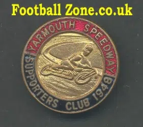 Great Yarmouth Speedway Badge 1948