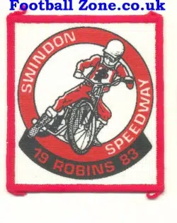 Swindon Speedway Sew On Patch Badeg 1983