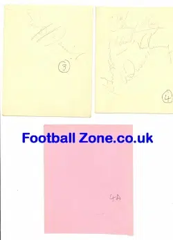 Sheffield Wednesday Autographs Pack 1950's