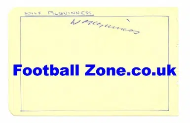 Manchester United Ken Morgans Autograph Youngest Busby Babe